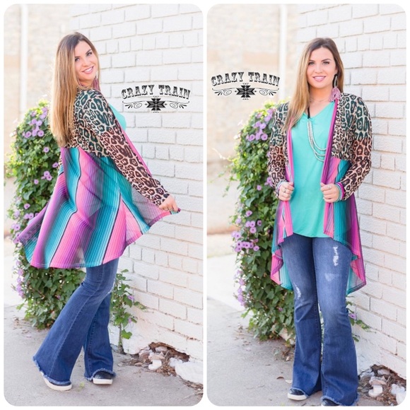 Crazy Train Sweaters - Pink Cadillac Cardigan by Crazy Train Crazy Train Sweaters - Pink Cadillac Cardigan by Crazy Train